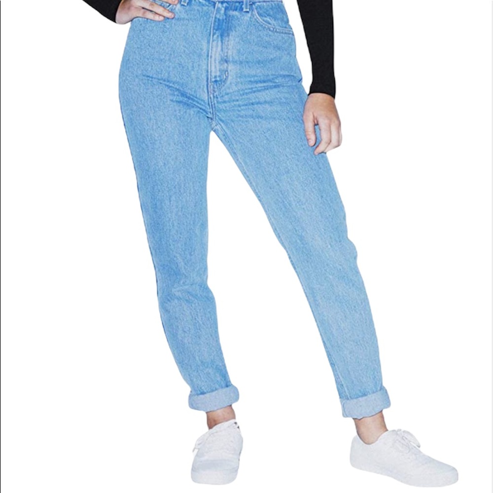 New American Apparel High Waist Jean Size 27